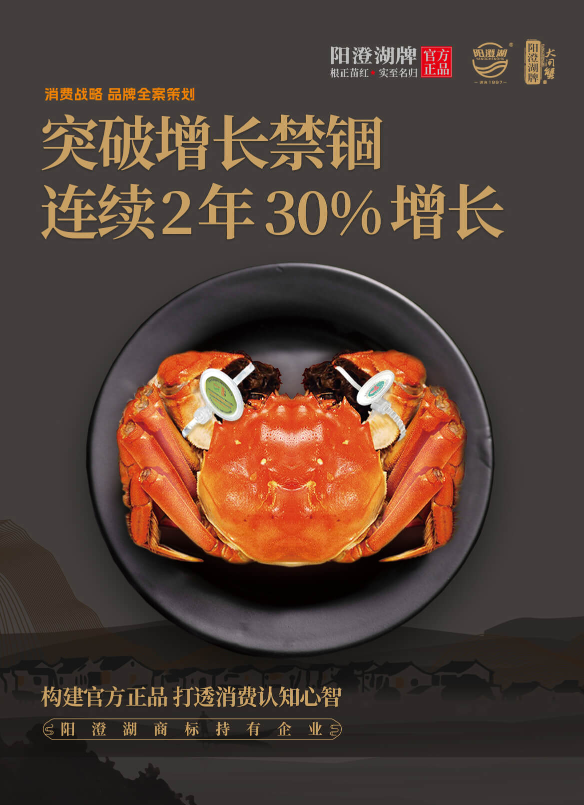 阳澄湖牌大闸蟹-上海塔望